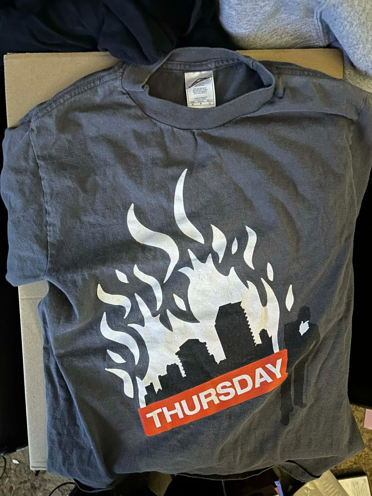 Thursday Band T-Shirt Post Hardcore Punk Small