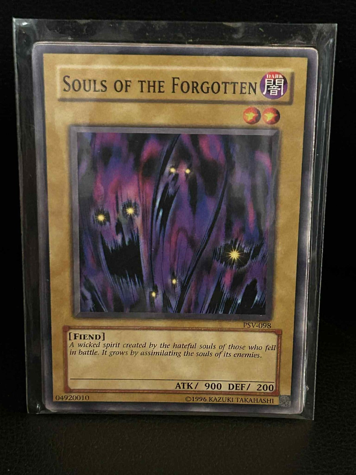 Souls of the Forgotten - PSV-098 - Common - Unlimited Edition Pharaoh's Servant