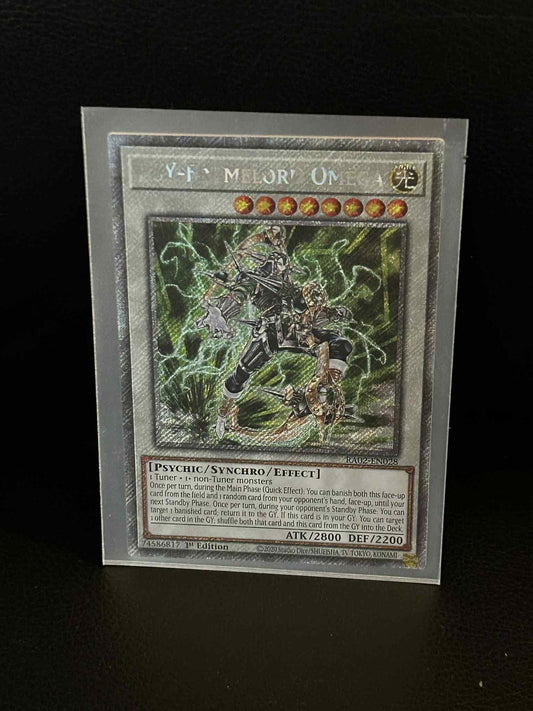 PSY-Framelord Omega - RA02-EN028 - Platinum Secret Rare - 1st Edition 25th Anniv