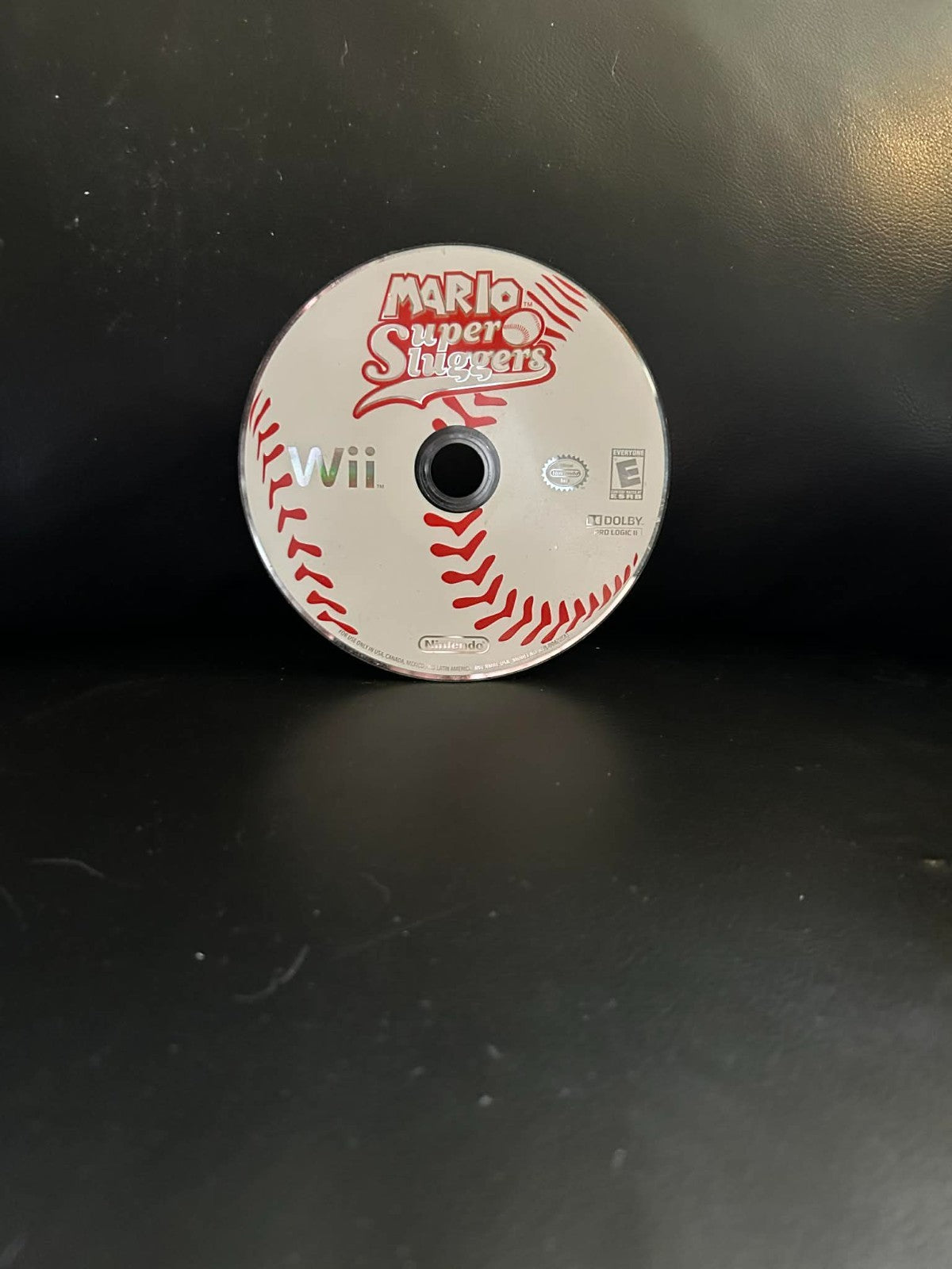 Mario Super Sluggers (Wii, 2008) Disc Only Videospiel