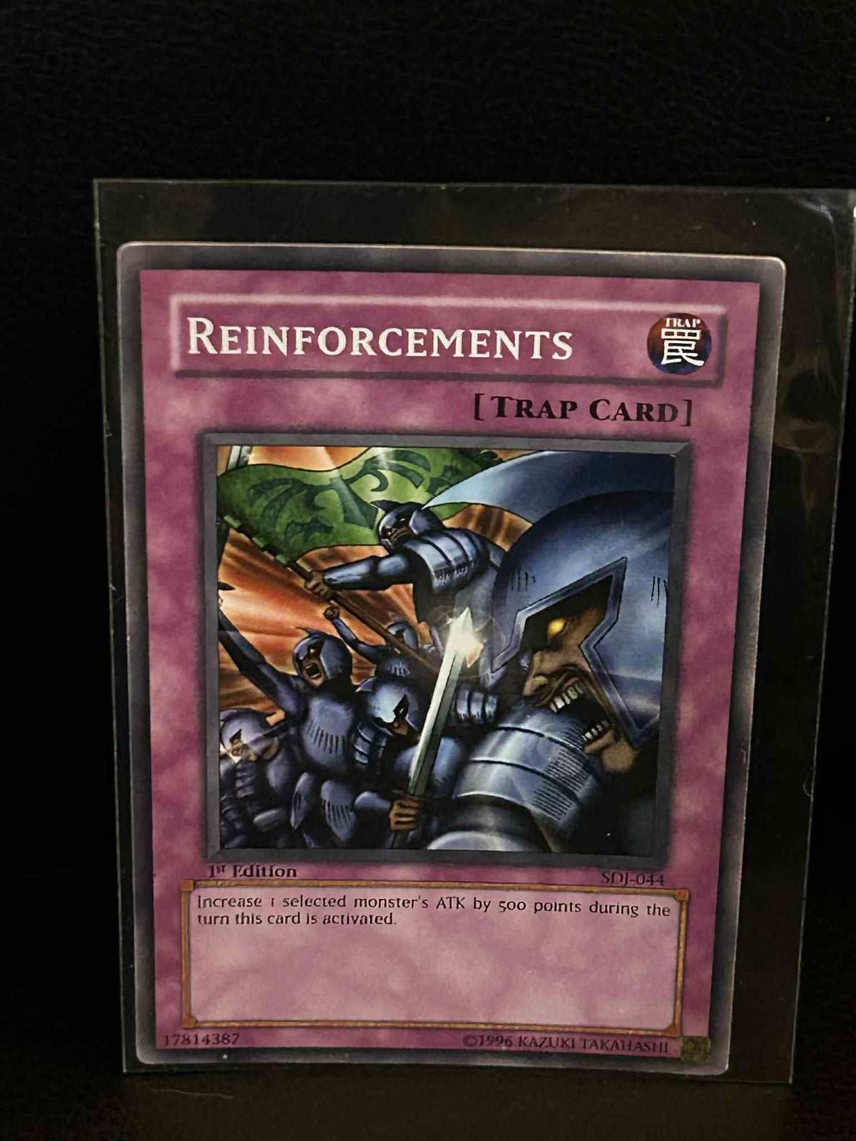 Reinforcements - SDJ-044 - Common - 1st Edition Starter Deck: Joey Yu-Gi-Oh! Hea