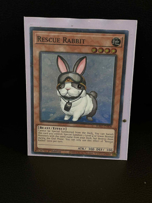 Rescue Rabbit - RA02-EN008 - Super Rare - 1st Edition 25th Anniversary Rarity Co