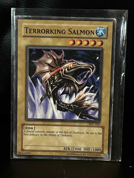 Terrorking Salmon - IOC-060 - Common - Unlimited Edition Invasion of Chaos Yu-Gi