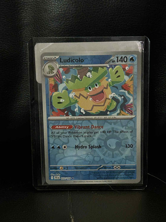 Ludicolo - 037/159 - Rare - Reverse Holo Scarlet & Violet: Journey Together Poke
