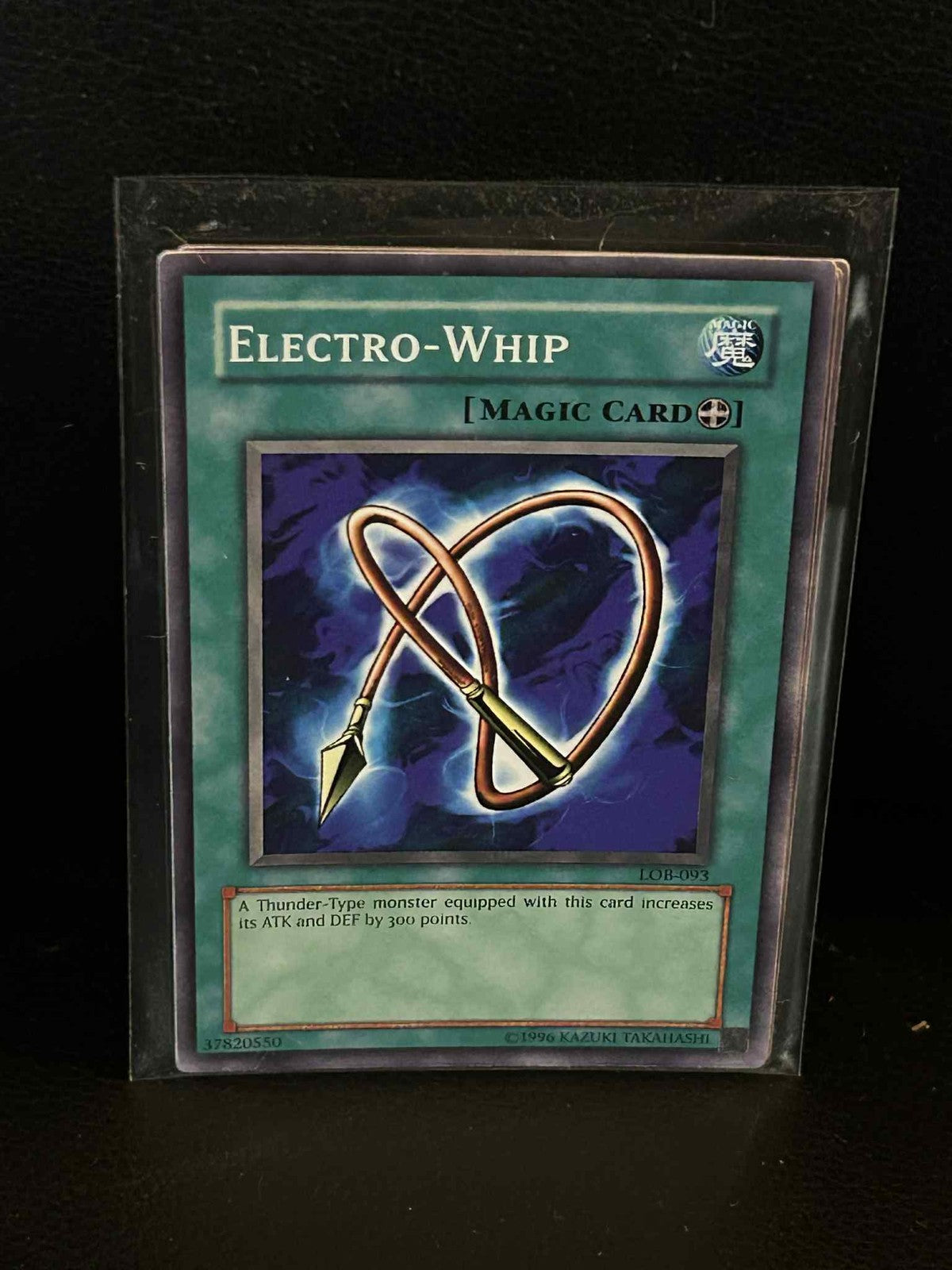 Electro-Whip - LOB-093 - Common - Unlimited Edition Legend of Blue Eyes White Dr
