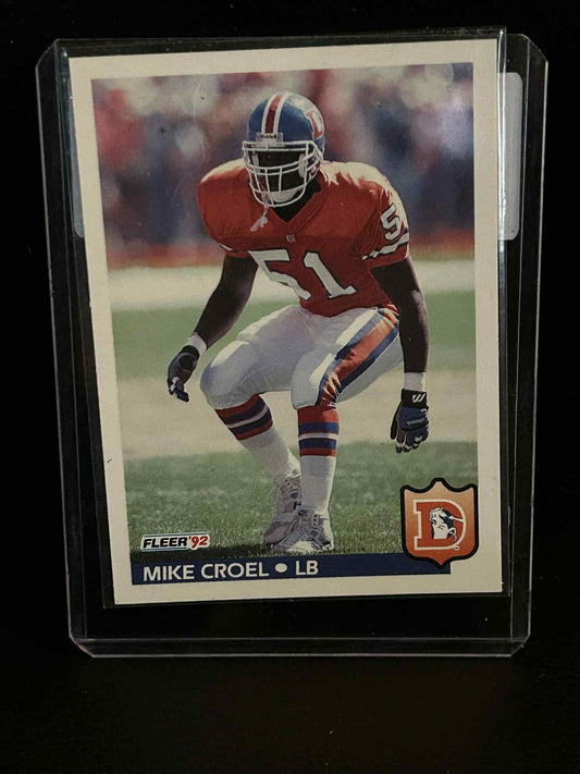 Mike Croel #93 | 1992 Fleer Football