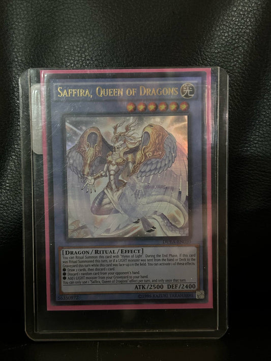 Saffira, Queen of Dragons - DUEA-EN050 - Ultra Rare - Unlimited Edition Duelist