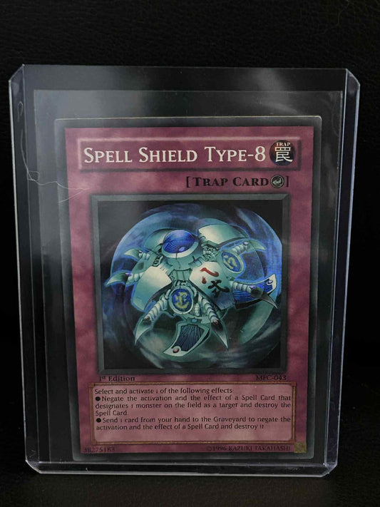 Spell Shield Type-8 - MFC-043 - Super Rare - 1st Edition Magician's Force Yu-Gi-
