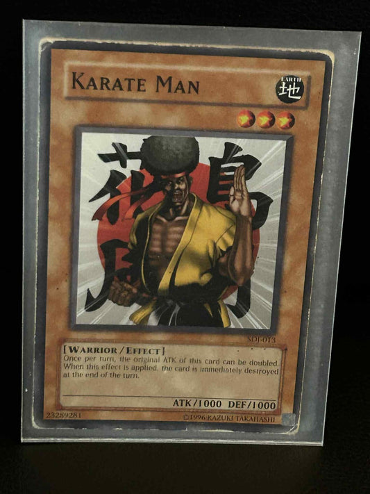 Karate Man - SDJ-013 - Common - Unlimited Edition Starter Deck: Joey Yu-Gi-Oh!