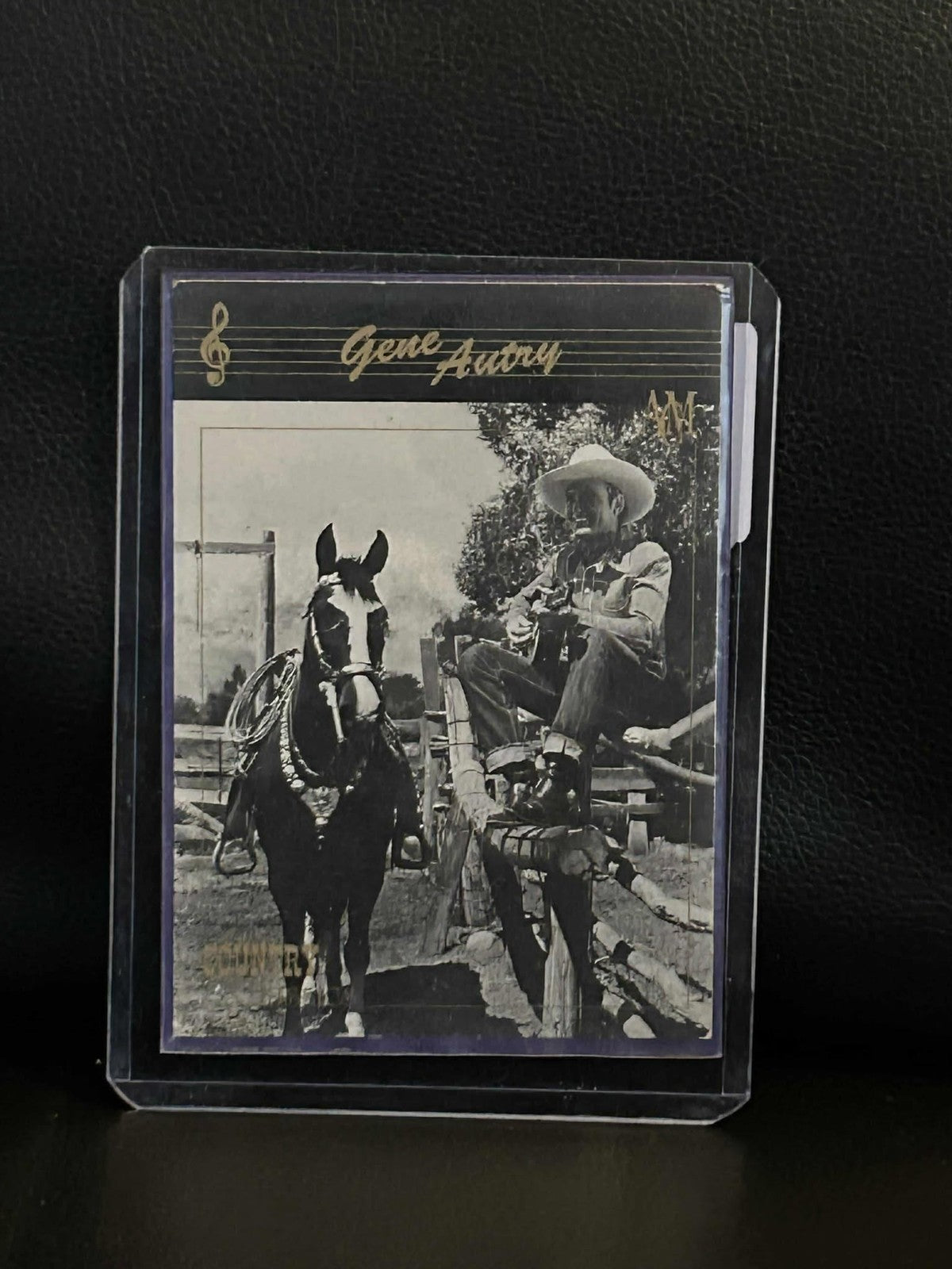 Gene Autry [#36] Country Classics Musik Moderat gespielte Sammelkarte