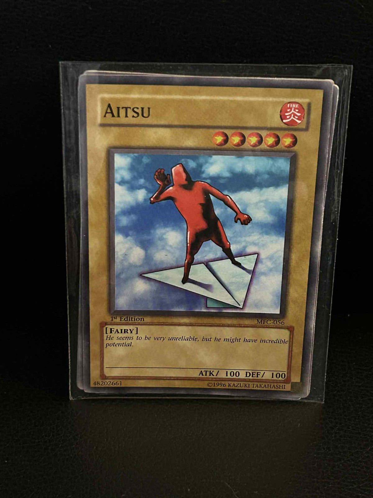 Aitsu - MFC-056 - Common - 1st Edition Magician's Force Yu-Gi-Oh! Moderately Pla
