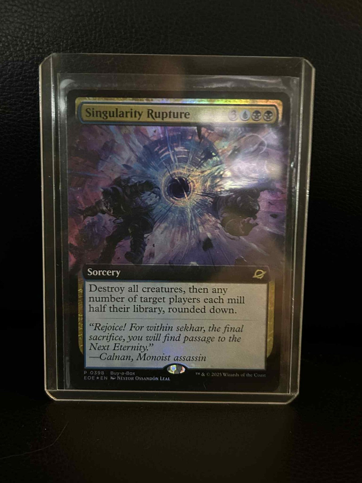Singularity Rupture - Foil - Prerelease Promo Prerelease Promo: Edge of Eterniti