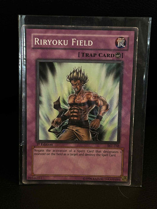 Riryoku Field - SKE-048 - Common - 1st Edition Kaiba Evolution Yu-Gi-Oh! Moderat