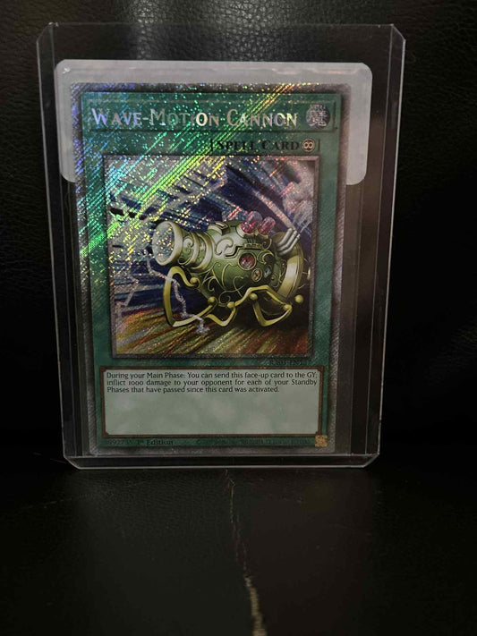 Wave-Motion Cannon - RA03-EN127 - Platinum Secret Rare - 1st Edition Quarter Cen