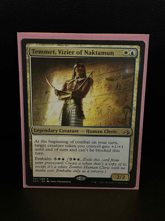 Temmet, Vizier of Naktamun Amonkhet Magic: The Gathering Lightly Played, English