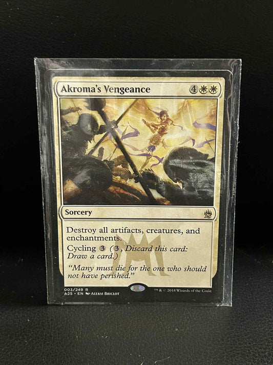 Akroma's Vengeance Masters 25 Magic: The Gathering Lightly Played, English