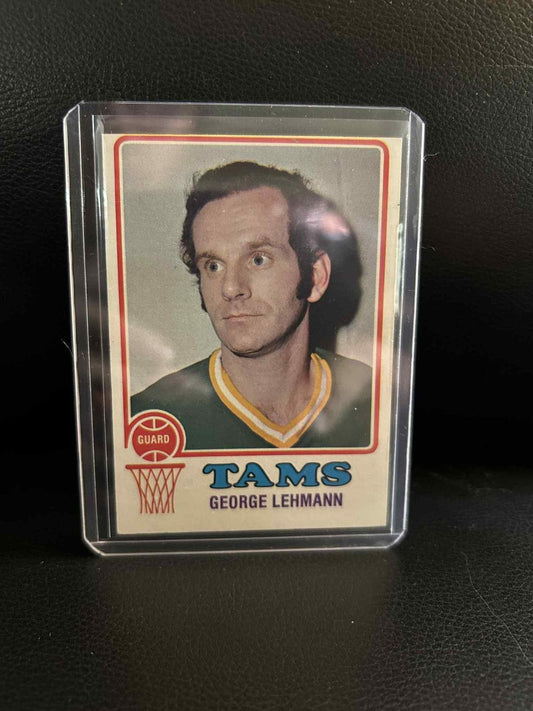 George Lehmann #194 | 1973 Topps 1973 Topps Basketball Moderately Played Trading Card
