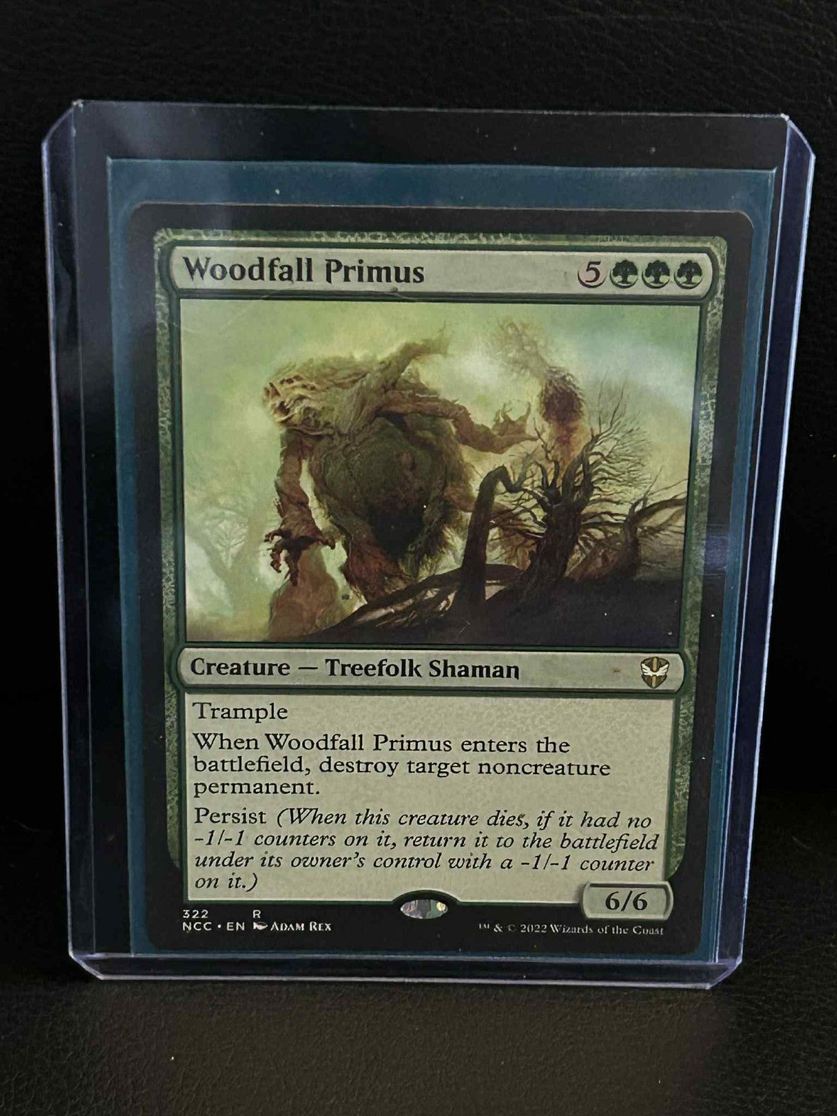 Woodfall Primus Commander: Streets of New Capenna Magic: the Gathering Lightly P
