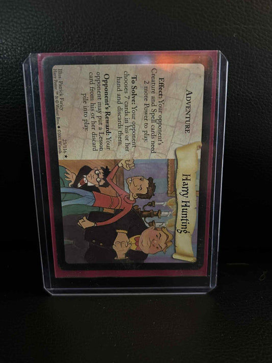 Harry Hunting 23/116 Base Set Harry Potter Lightly Played