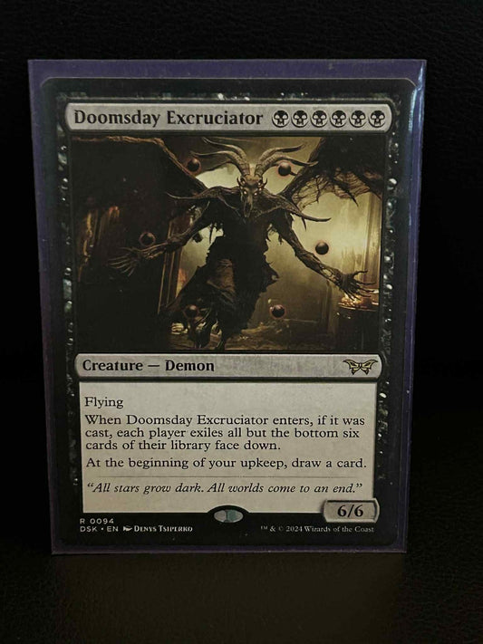 Doomsday Excruciator Duskmourn: House of Horror Magic: The Gathering Lightly Pla