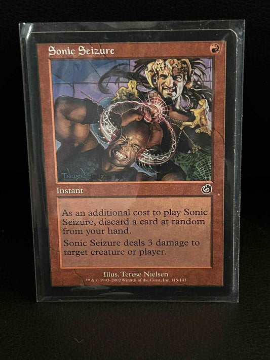 Sonic Seizure Torment Magic: The Gathering Moderately Played, English