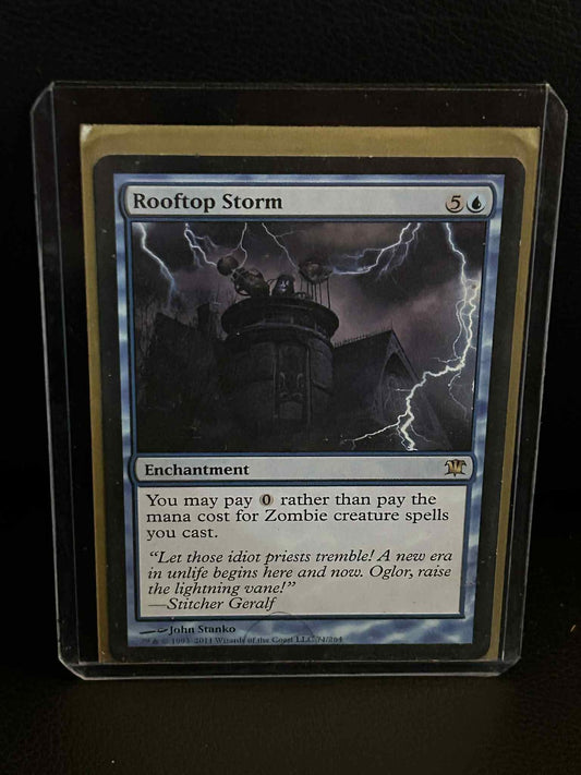 Rooftop Storm Innistrad Magic: The Gathering