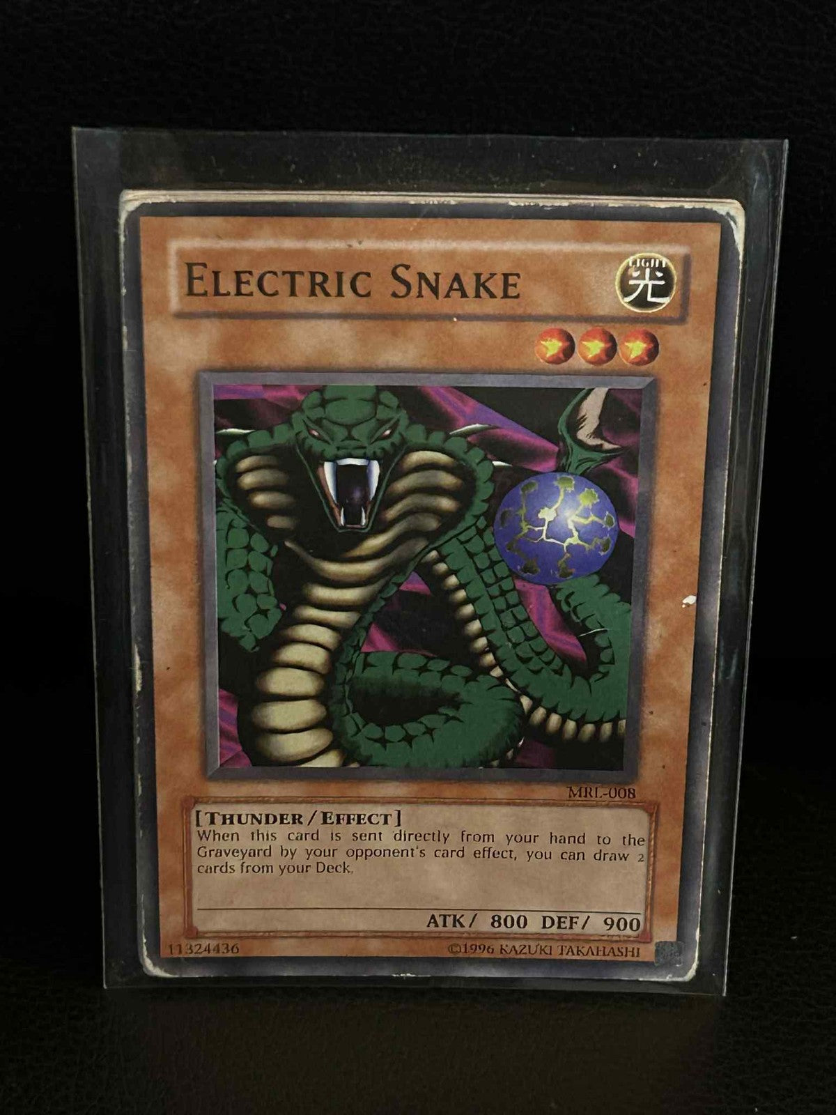 Electric Snake - MRL-008 - Common - Unlimited Edition Magic Ruler Yu-Gi-Oh! Mode
