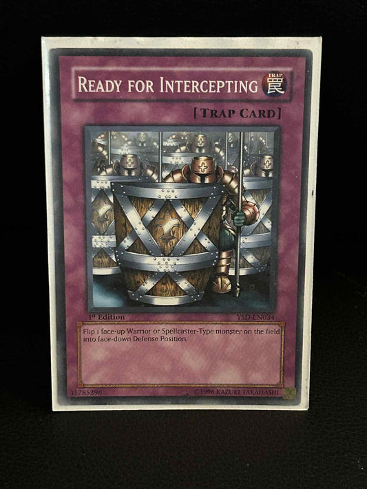 Ready for Intercepting - YSD-EN034 - Common - 1st Edition 2006 Starter Deck Yu-G