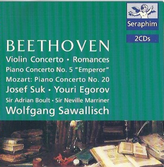 Ludwig van Beethoven, Josef Suk, Youri Egorov - Violin Concerto / Piano Concerto