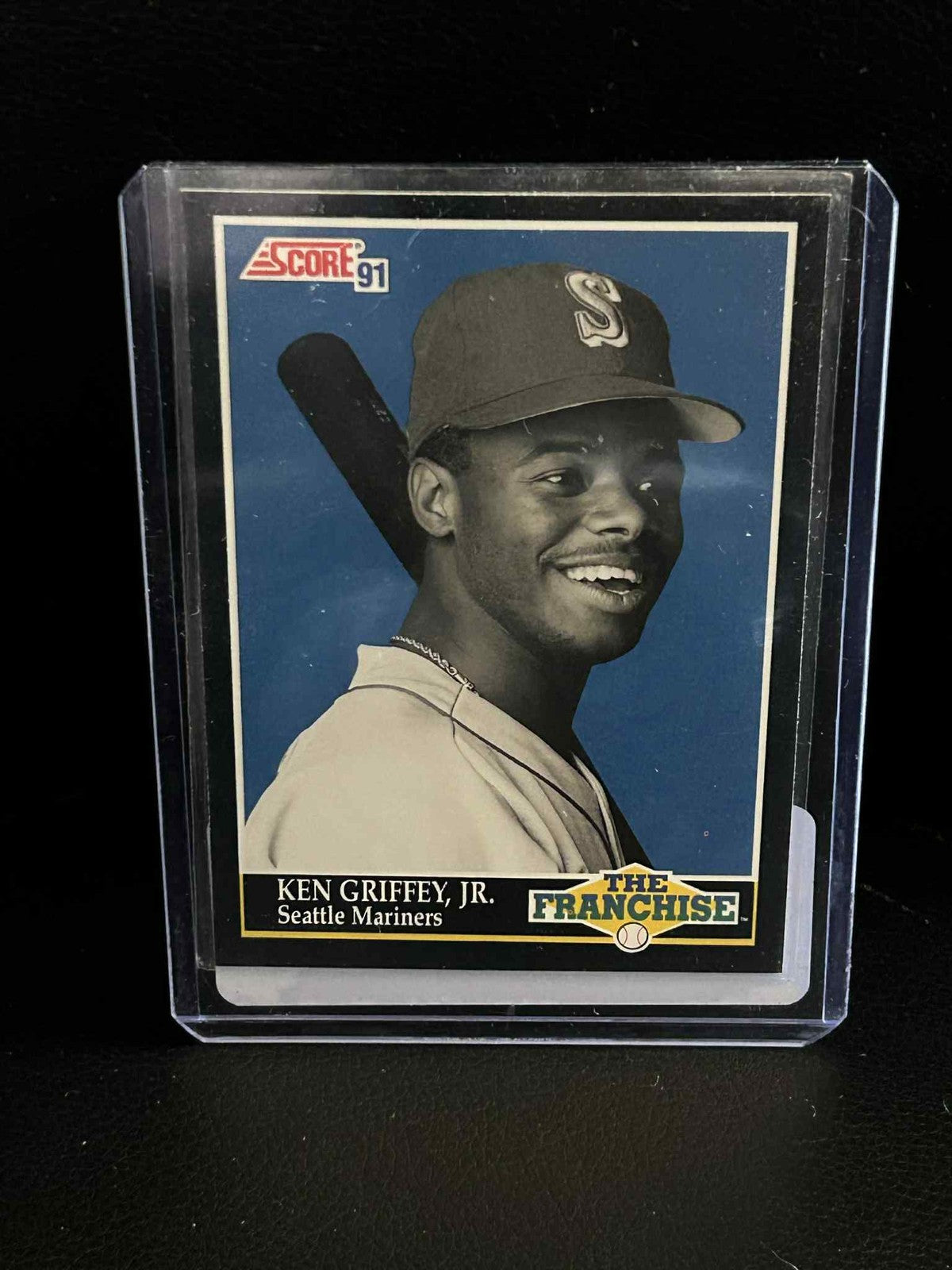 Ken Griffey Jr. #858 1991 Score Baseball Moderately Played