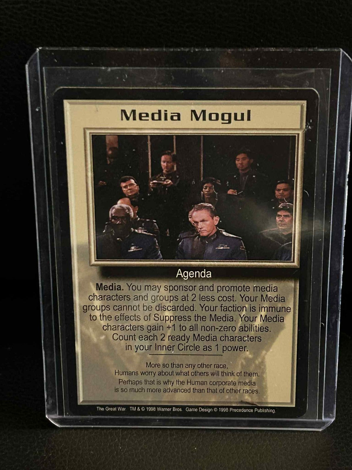 Media Mogul The Great War Babylon 5 Light Play