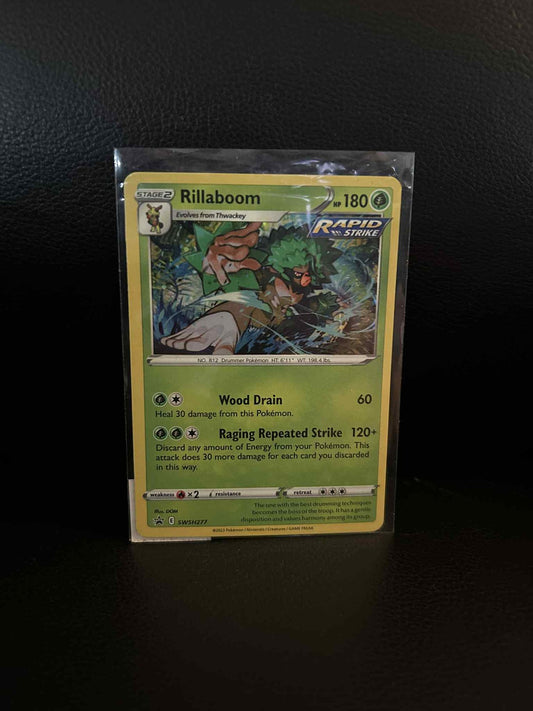 Rillaboom - SWSH277 - SWSH Black Star Promo SWSH Black Star Promos Pokemon Light