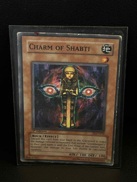 Charm of Shabti - PGD-074 - Common - 1st Edition Pharaonic Guardian Yu-Gi-Oh!