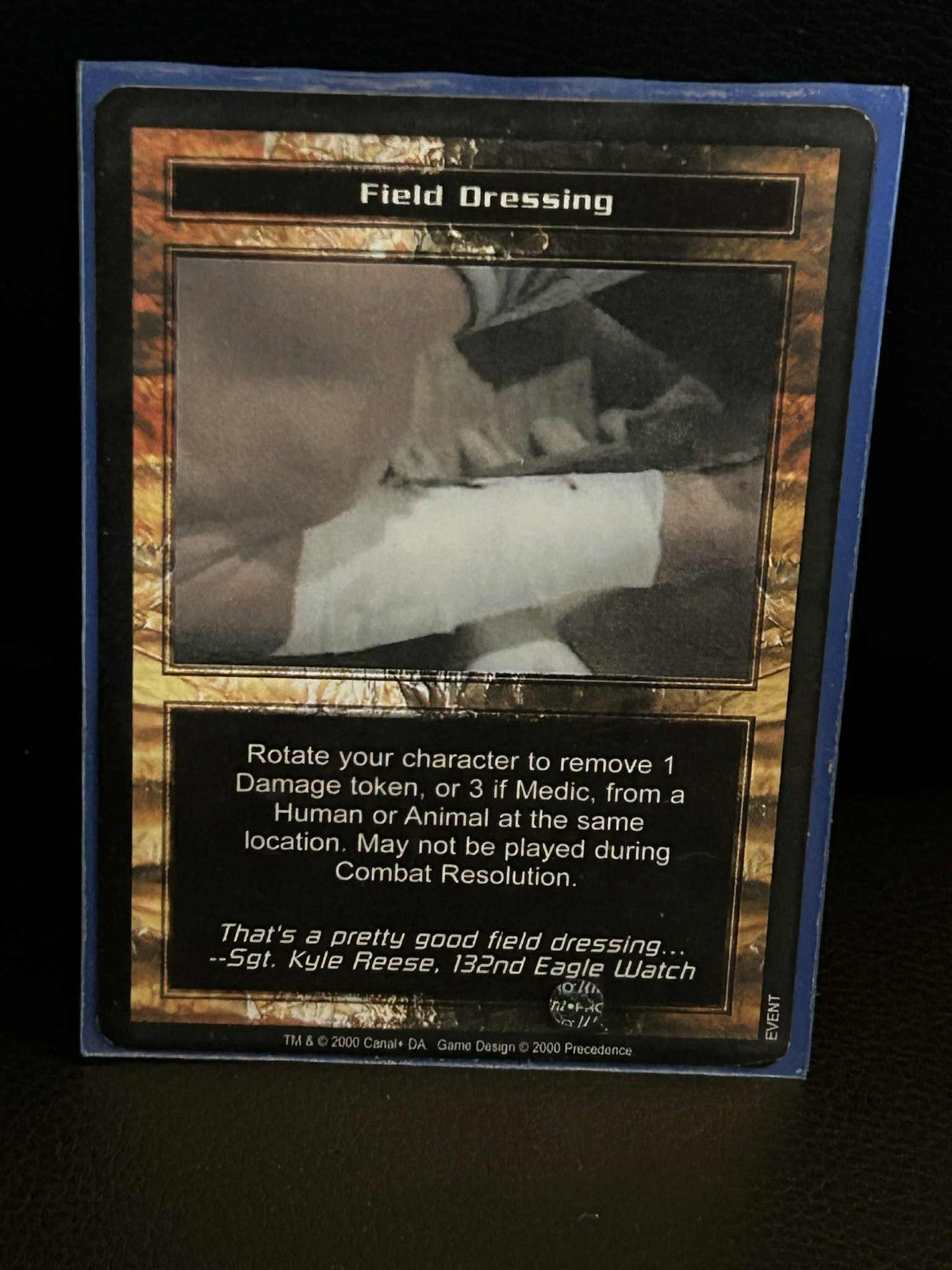 Field Dressing Base Set Terminator Light Play