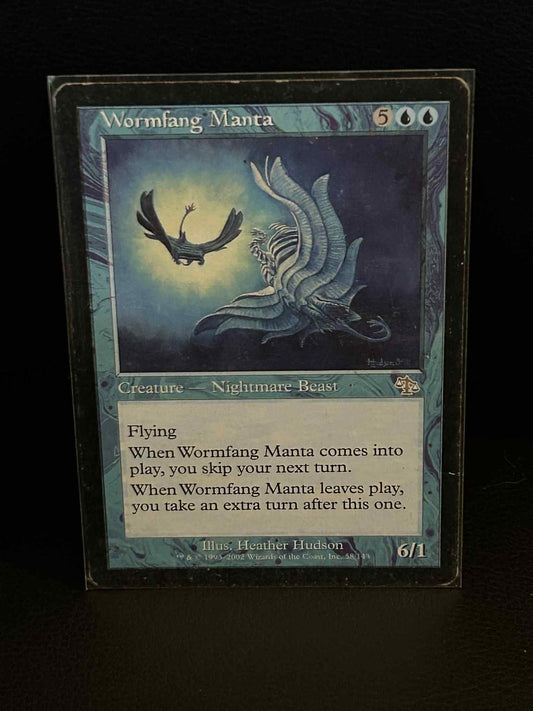 Wormfang Manta Judgment Magic: the Gathering Moderately Played, English