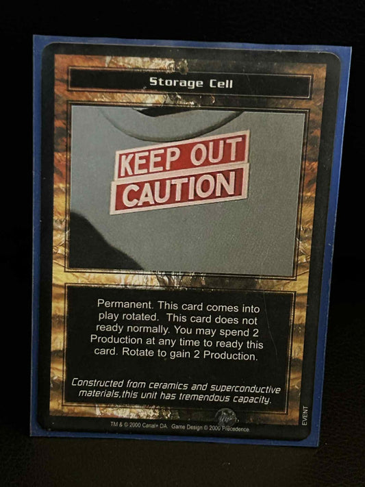 Storage Cell Base Set Terminator Light Play