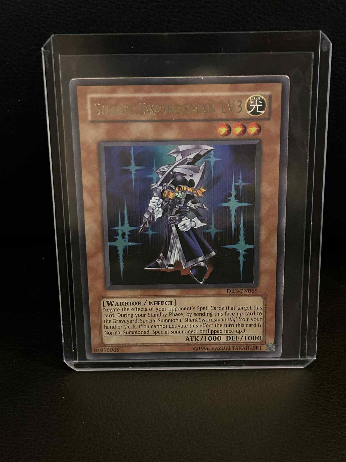 Silent Swordsman LV3 - DR3-EN069 - Ultra Rare - Unlimited Edition Dark Revelatio