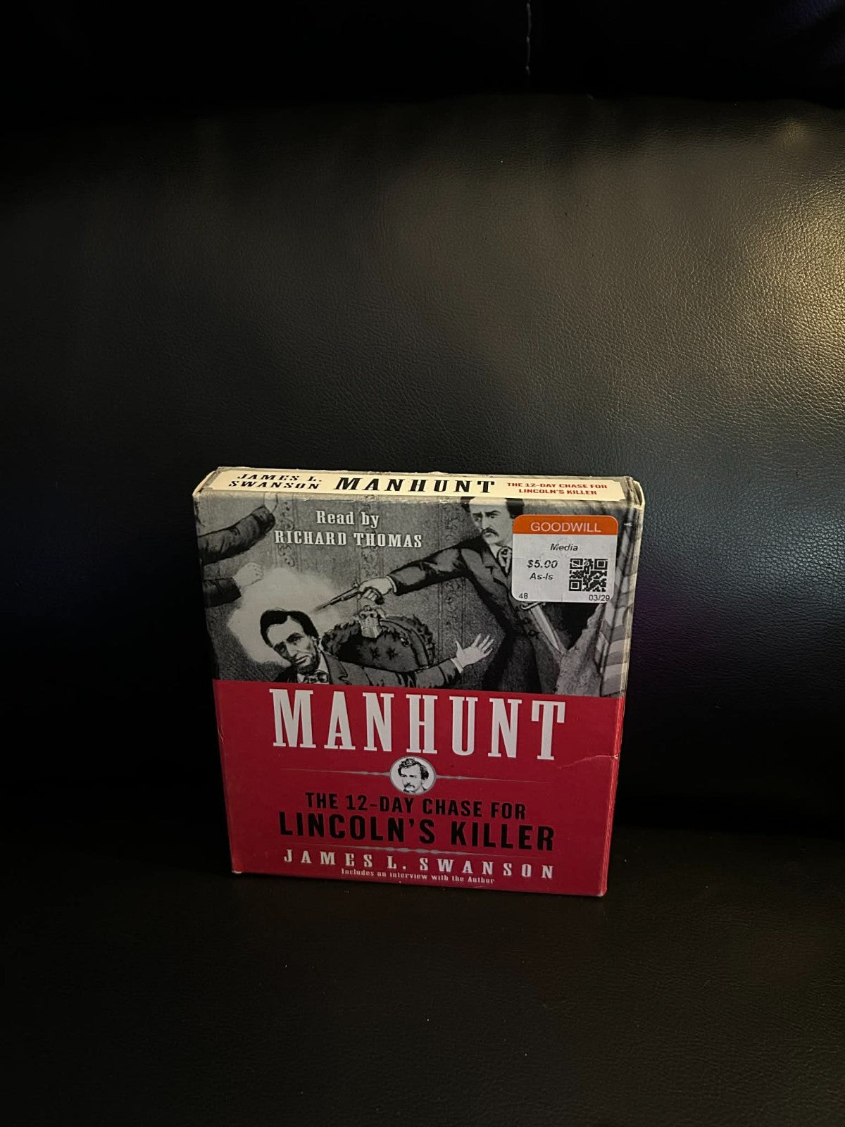 Manhunt CD : The 12-Day Chase for Lincoln's Killer Audiobook