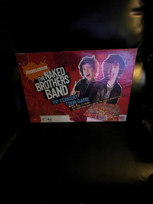 The Naked Brothers Band Nickelodeon VIP Concert Tour Board Game