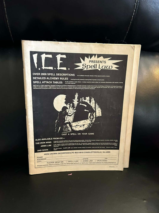 Dragon Magazine ICE Spell Law April 1982 Dungeons And Dragons Vintage RPG DnD
