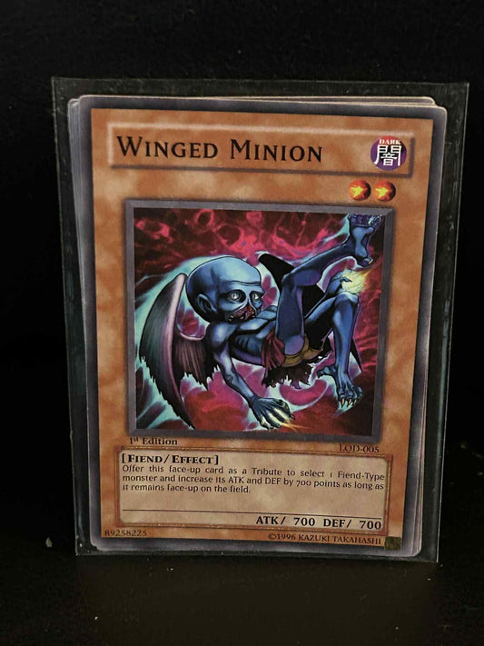 Winged Minion - LOD-005 - Common - 1st Edition Legacy of Darkness Yu-Gi-Oh! Mode