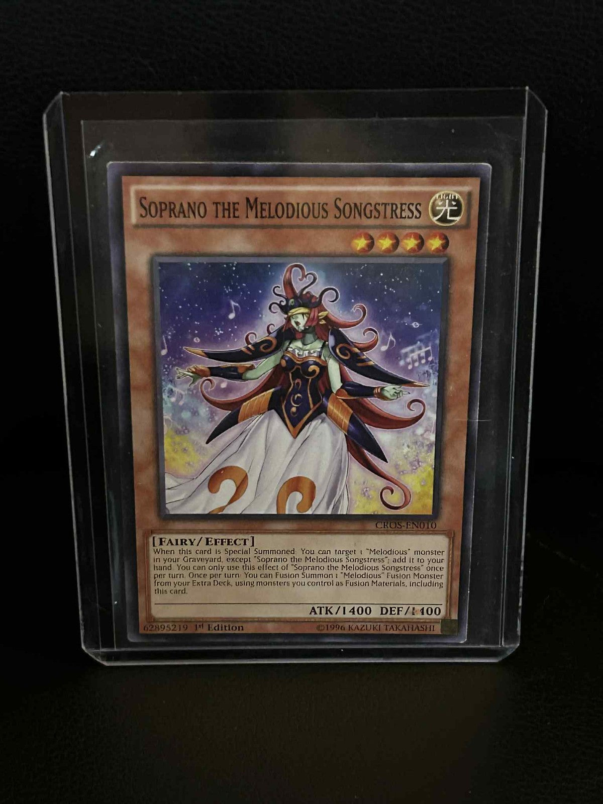 Soprano the Melodious Songstress - CROS-EN010 - Common - 1st Edition Crossed Sou