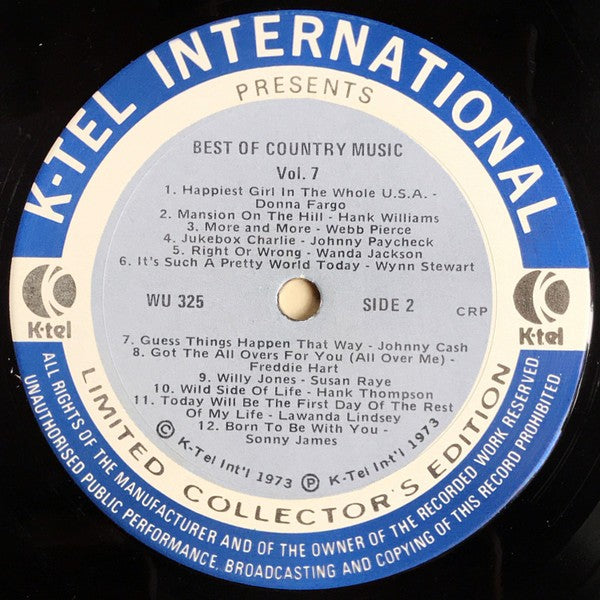 Various - The Best Of Country Music Vol. 7 (LP) (Neu (M)) - 4003057864