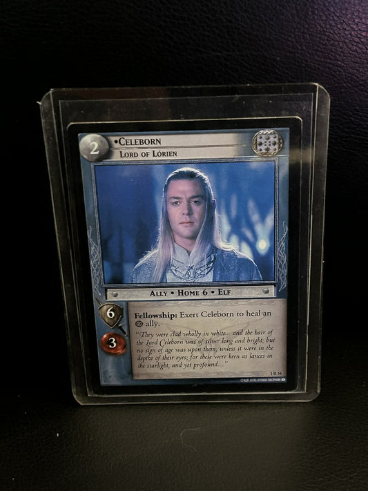 Celeborn, Herr von Lorien Die Gefährten Der Herr der Ringe Leicht bespielte Sammelkarte