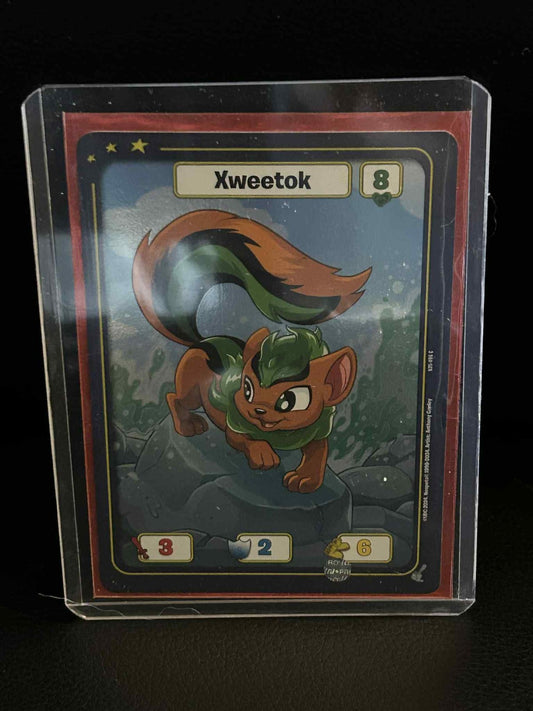 Xweetok (Green) Battledome (25th Anniversary) NeoPets Near Mint