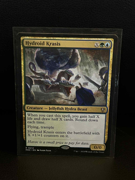 Hydroid Krasis Commander: Murders at Karlov Manor Magic: The Gathering Lightly P