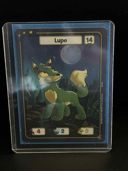 Lupe (Green) Battledome (25th Anniversary) NeoPets Near Mint