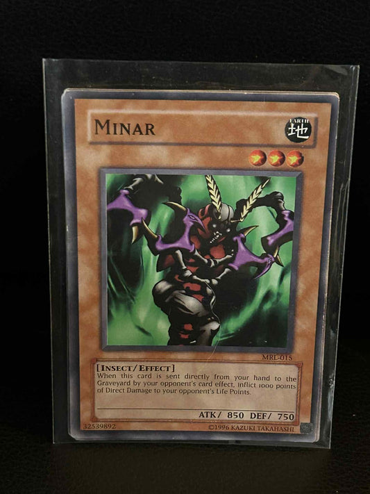 Minar - MRL-015 - Common - Unlimited Edition Magic Ruler Yu-Gi-Oh! Moderately Pl