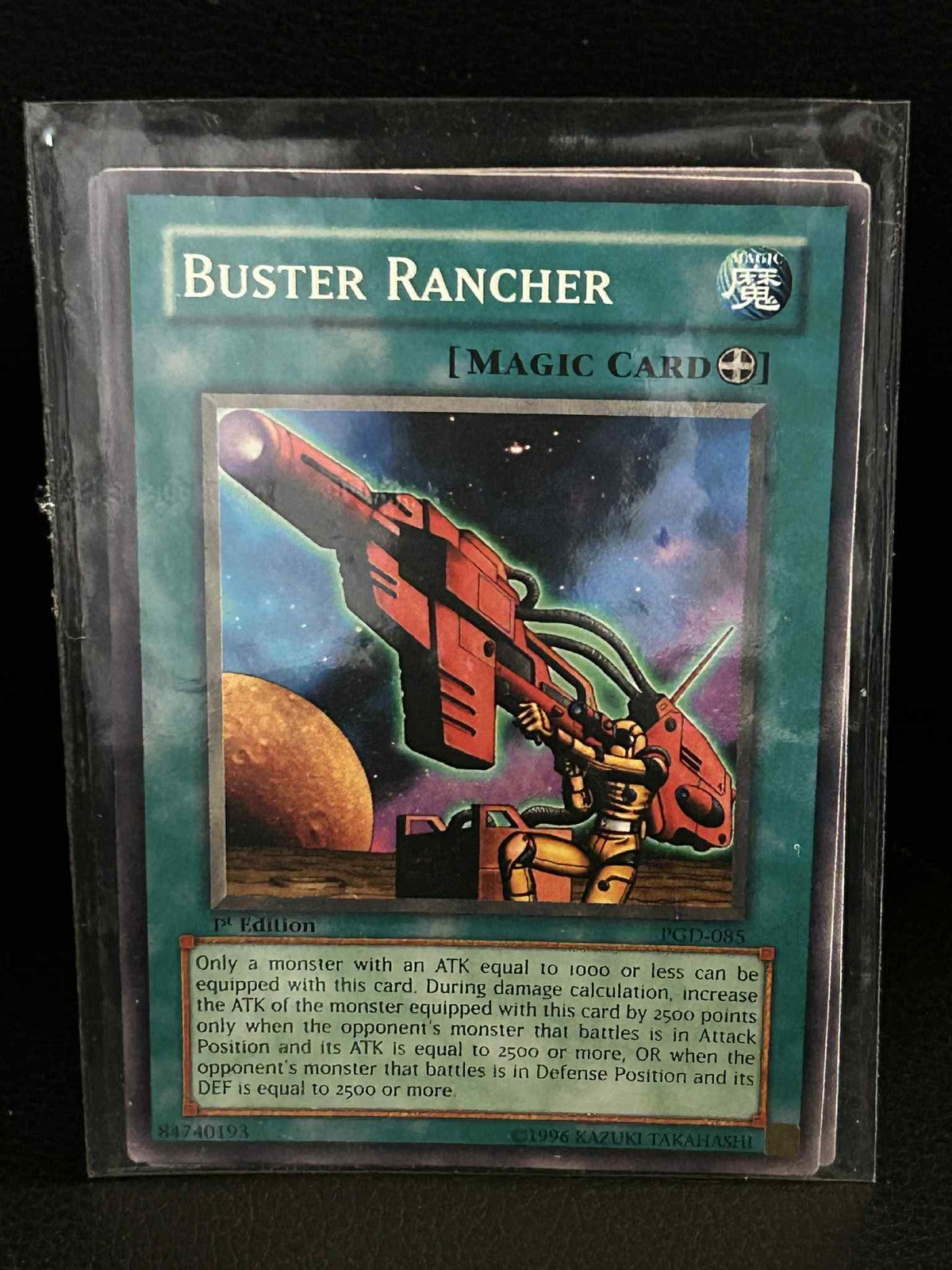 Buster Rancher - PGD-085 - Common - 1st Edition Pharaonic Guardian Yu-Gi-Oh! Mod