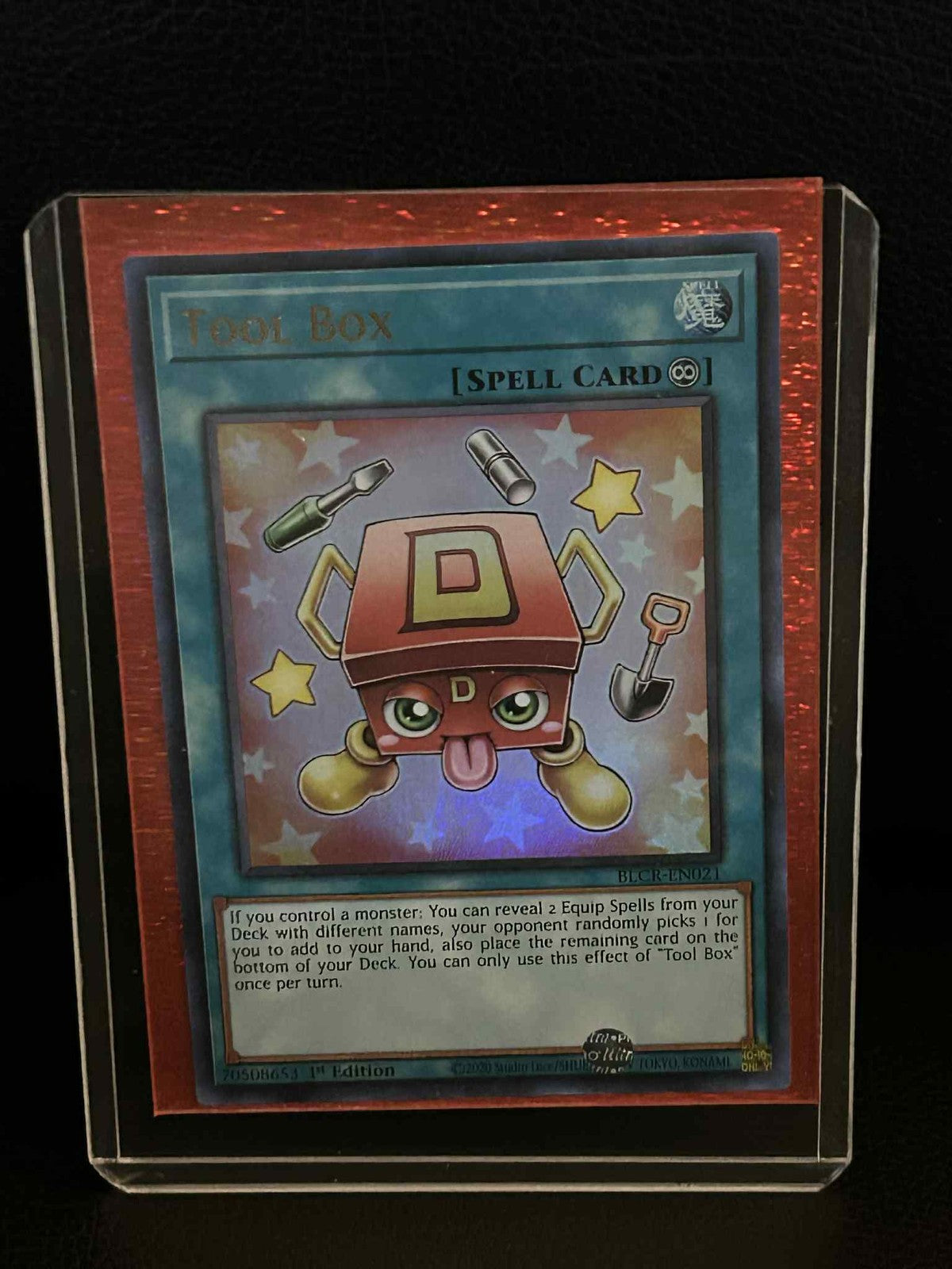Tool Box - BLCR-EN021 - Ultra Rare - 1st Edition Battles of Legend: Crystal Reve